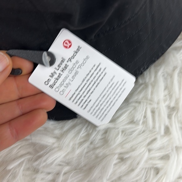 NWT Lululemon On My Level Bucket Hat Black - Picture 3 of 6